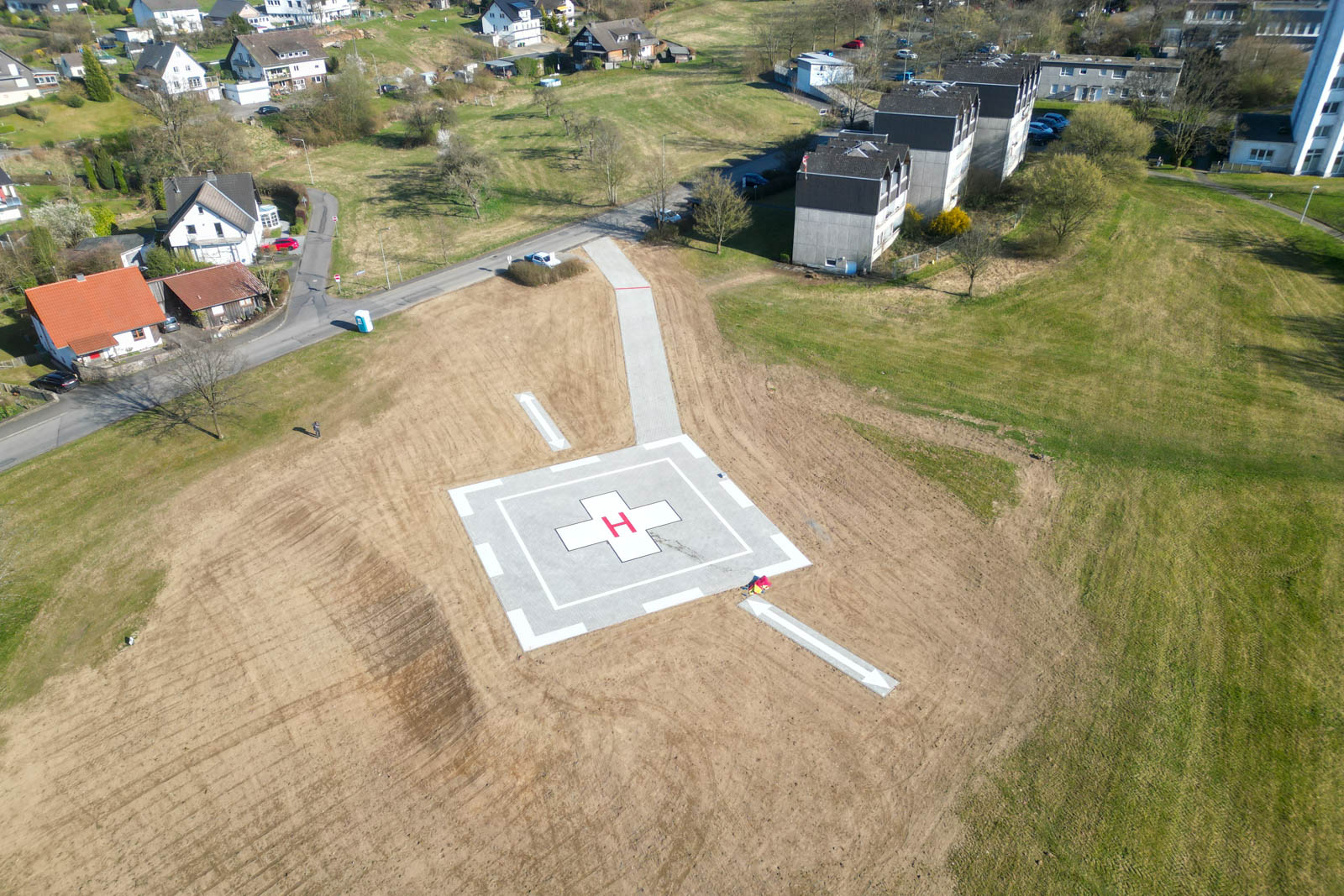 Hubschrauberlandeplatz