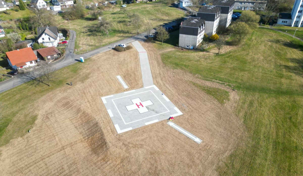 Hubschrauberlandeplatz